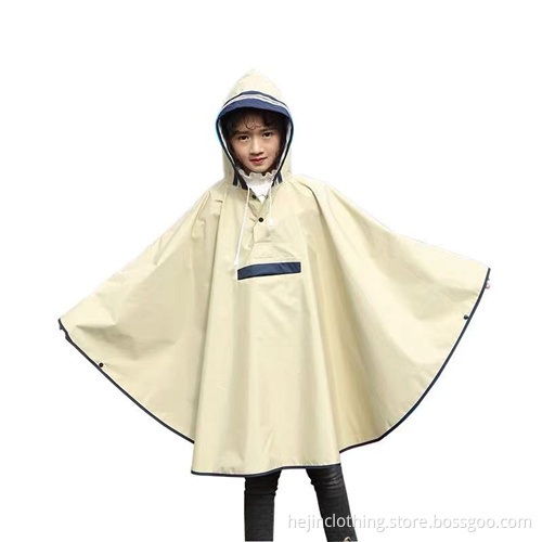 ECO friendly waterproof adult EVA raincape